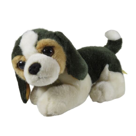 Aurora Miyoni Beagle Plush - Realistic Stuffed Animal Dog Puppy 9" - Picture 1 of 16
